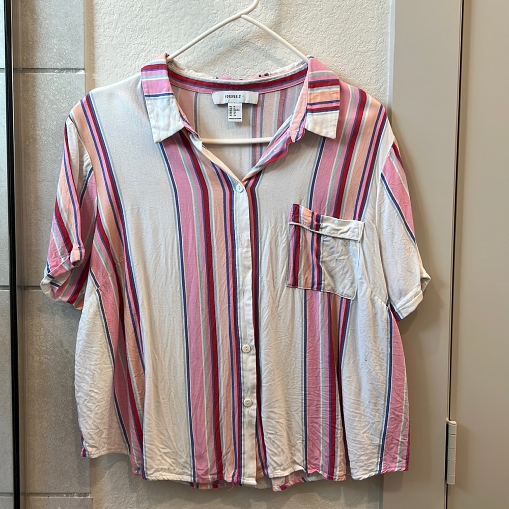 Striped Button Down
